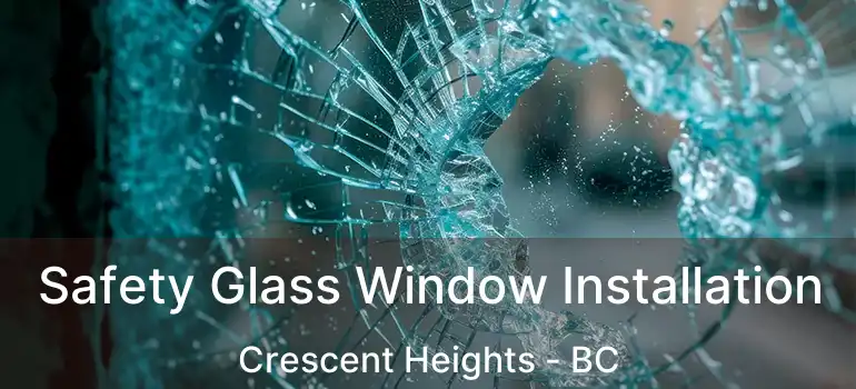  Safety Glass Window Installation Crescent Heights - BC