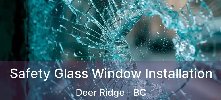  Safety Glass Window Installation Deer Ridge - BC