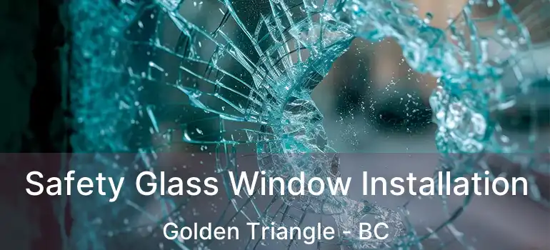  Safety Glass Window Installation Golden Triangle - BC