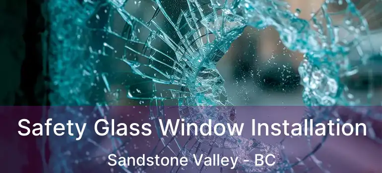  Safety Glass Window Installation Sandstone Valley - BC