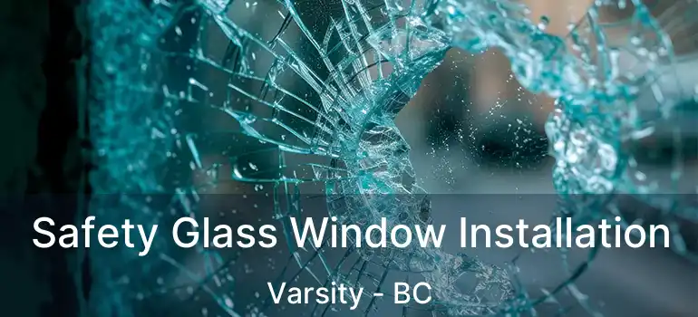  Safety Glass Window Installation Varsity - BC