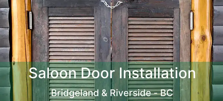  Saloon Door Installation Bridgeland & Riverside - BC
