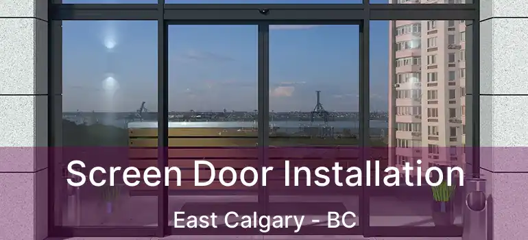  Screen Door Installation East Calgary - BC