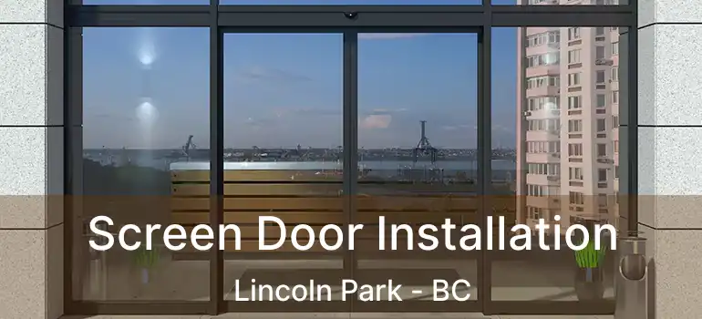 Screen Door Installation Lincoln Park - BC