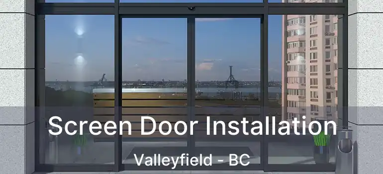  Screen Door Installation Valleyfield - BC
