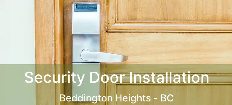  Security Door Installation Beddington Heights - BC