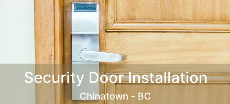  Security Door Installation Chinatown - BC