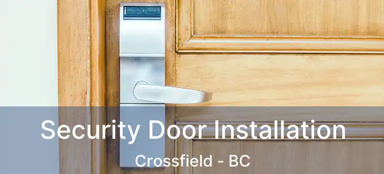  Security Door Installation Crossfield - BC