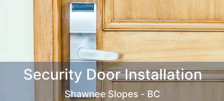  Security Door Installation Shawnee Slopes - BC