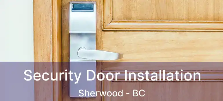  Security Door Installation Sherwood - BC