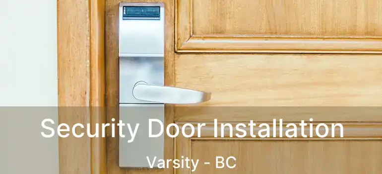  Security Door Installation Varsity - BC