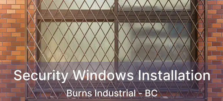  Security Windows Installation Burns Industrial - BC
