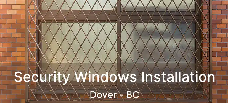  Security Windows Installation Dover - BC