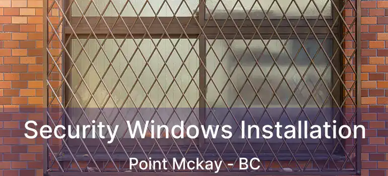  Security Windows Installation Point Mckay - BC