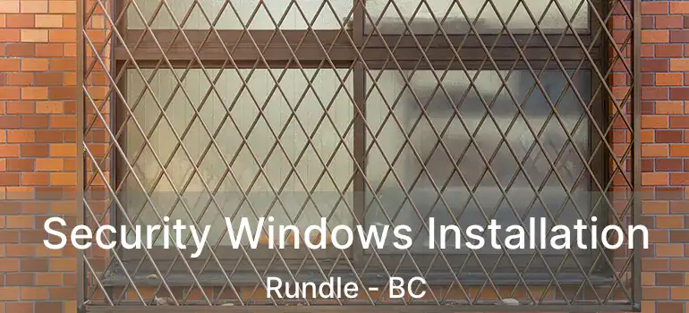  Security Windows Installation Rundle - BC