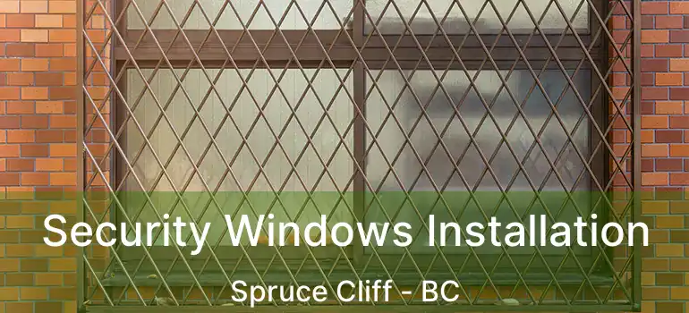  Security Windows Installation Spruce Cliff - BC