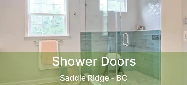  Shower Doors Saddle Ridge - BC