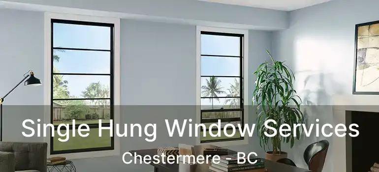  Single Hung Window Services Chestermere - BC