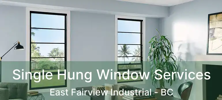  Single Hung Window Services East Fairview Industrial - BC