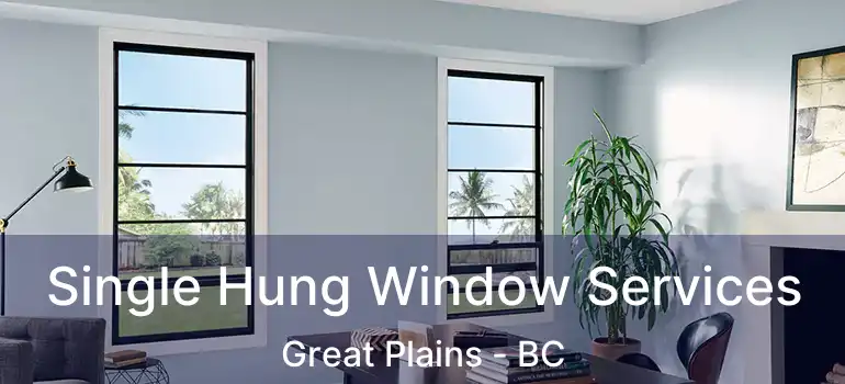  Single Hung Window Services Great Plains - BC