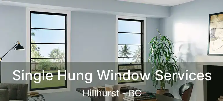  Single Hung Window Services Hillhurst - BC