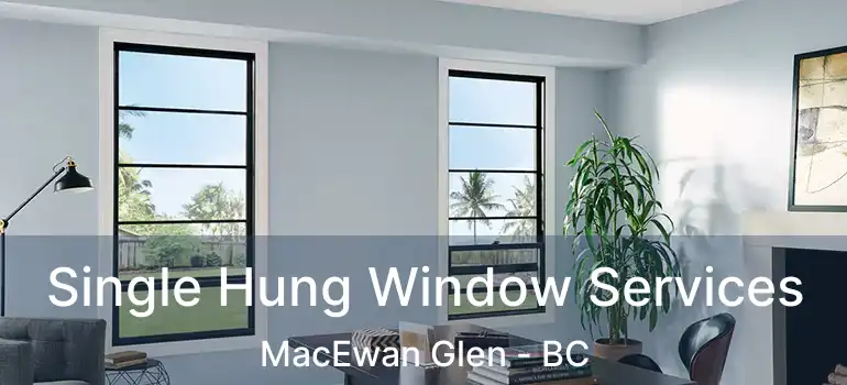  Single Hung Window Services MacEwan Glen - BC