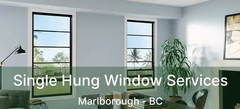  Single Hung Window Services Marlborough - BC