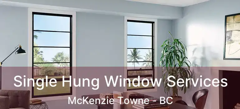  Single Hung Window Services McKenzie Towne - BC