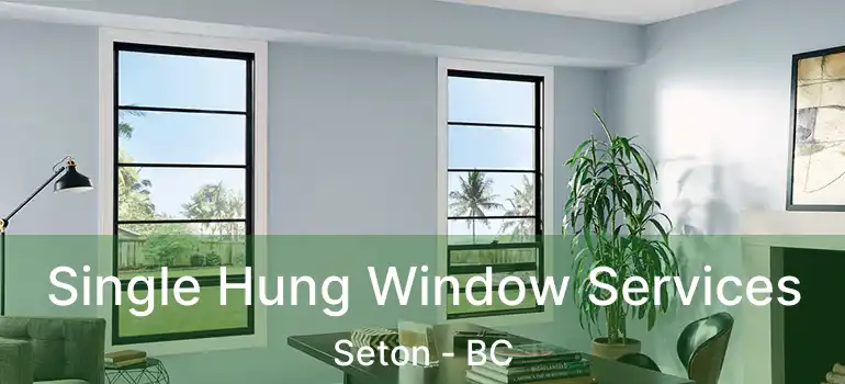  Single Hung Window Services Seton - BC