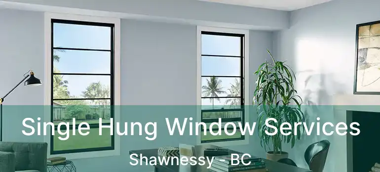  Single Hung Window Services Shawnessy - BC