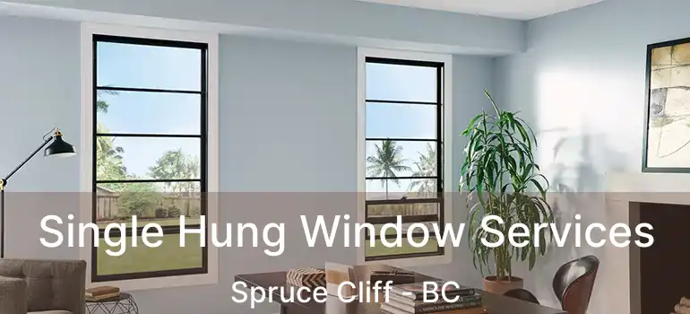  Single Hung Window Services Spruce Cliff - BC