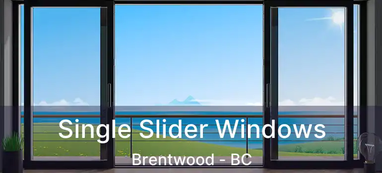  Single Slider Windows Brentwood - BC