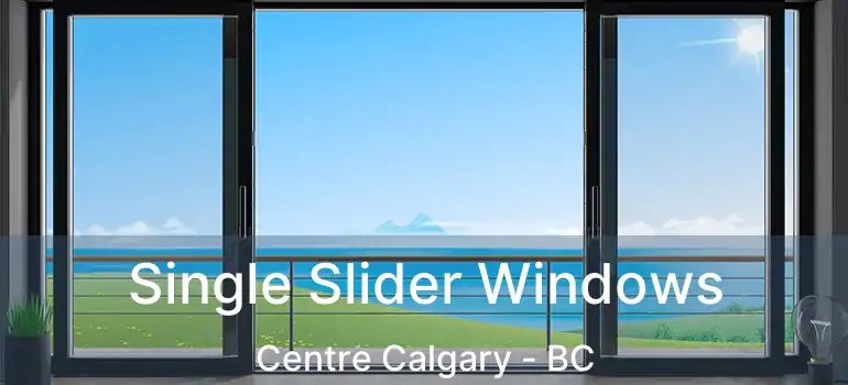  Single Slider Windows Centre Calgary - BC