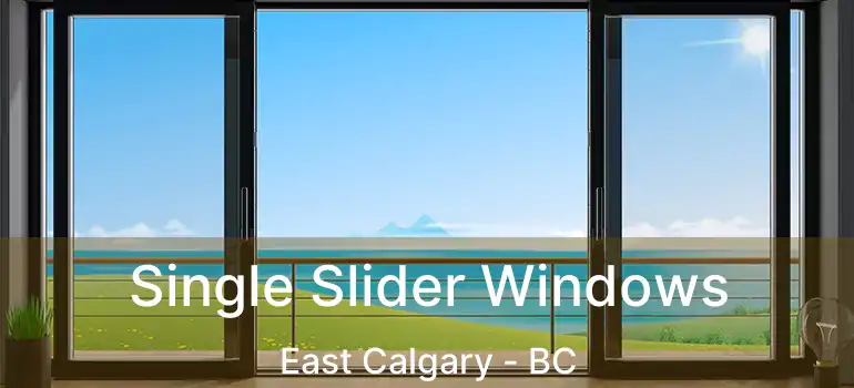  Single Slider Windows East Calgary - BC