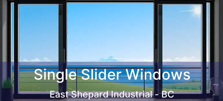  Single Slider Windows East Shepard Industrial - BC