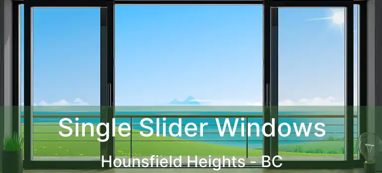  Single Slider Windows Hounsfield Heights - BC