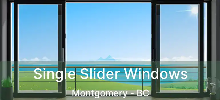  Single Slider Windows Montgomery - BC