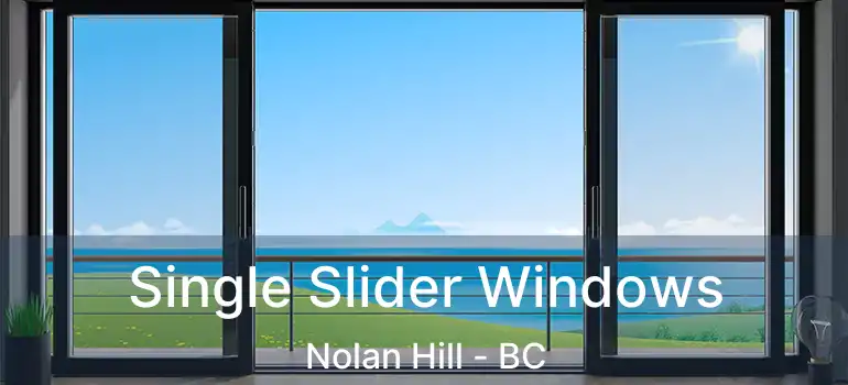  Single Slider Windows Nolan Hill - BC