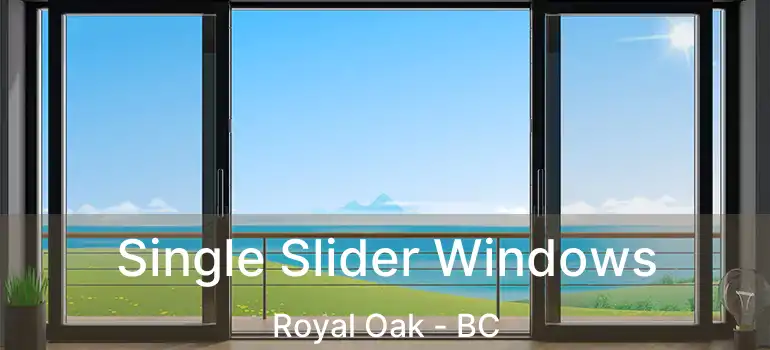  Single Slider Windows Royal Oak - BC