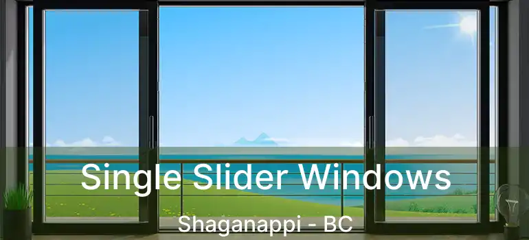  Single Slider Windows Shaganappi - BC