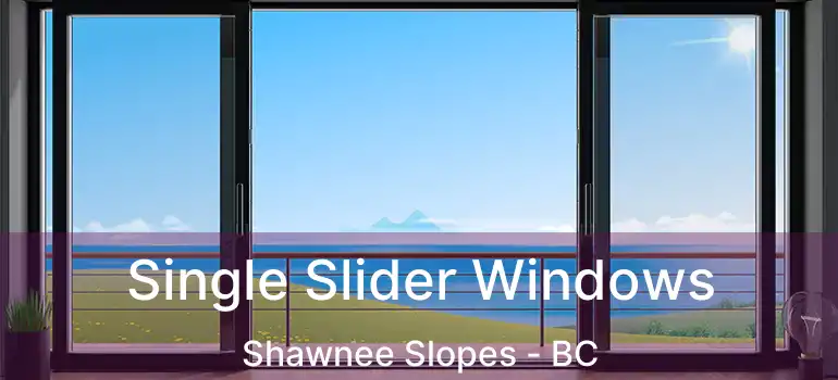  Single Slider Windows Shawnee Slopes - BC