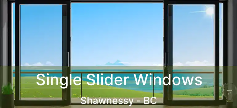  Single Slider Windows Shawnessy - BC