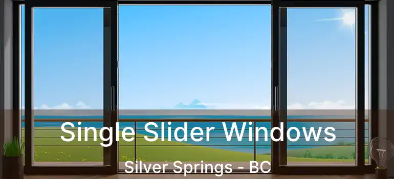  Single Slider Windows Silver Springs - BC