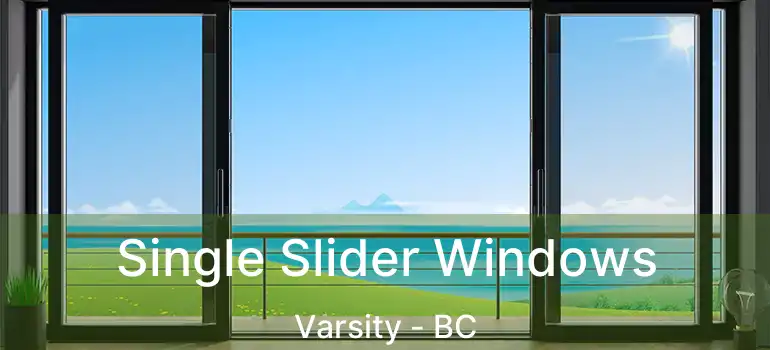  Single Slider Windows Varsity - BC