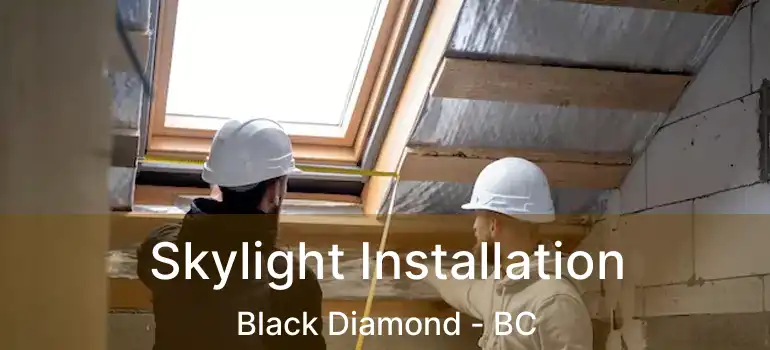  Skylight Installation Black Diamond - BC
