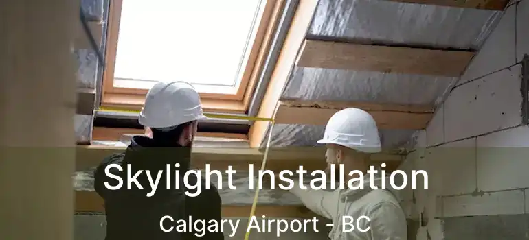  Skylight Installation Calgary Airport - BC