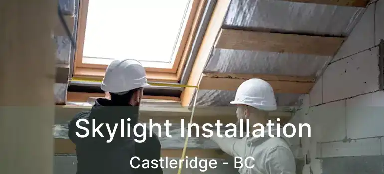  Skylight Installation Castleridge - BC