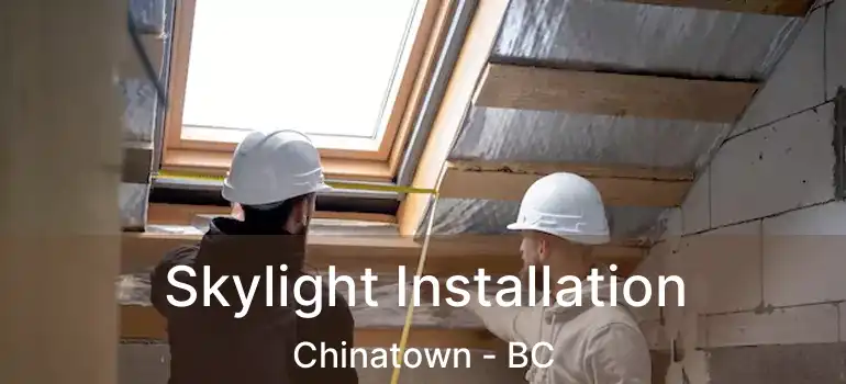  Skylight Installation Chinatown - BC