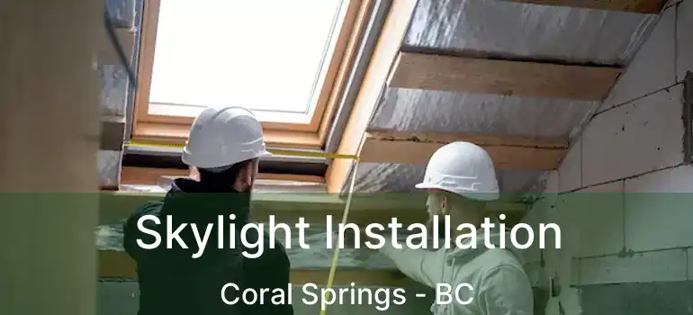  Skylight Installation Coral Springs - BC