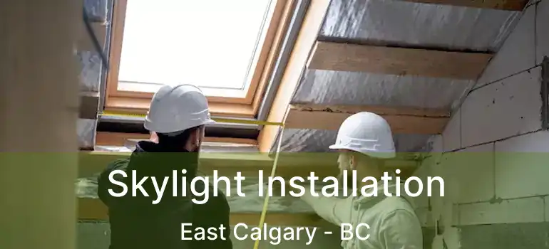  Skylight Installation East Calgary - BC